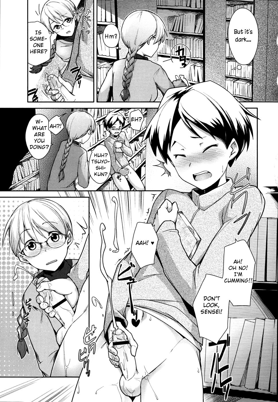 Hentai Manga Comic-Library Teacher-Read-3